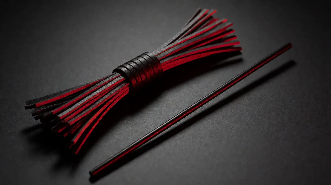 Flogger皮鞭vs藤条Cane：两种进阶道具的真实差异
